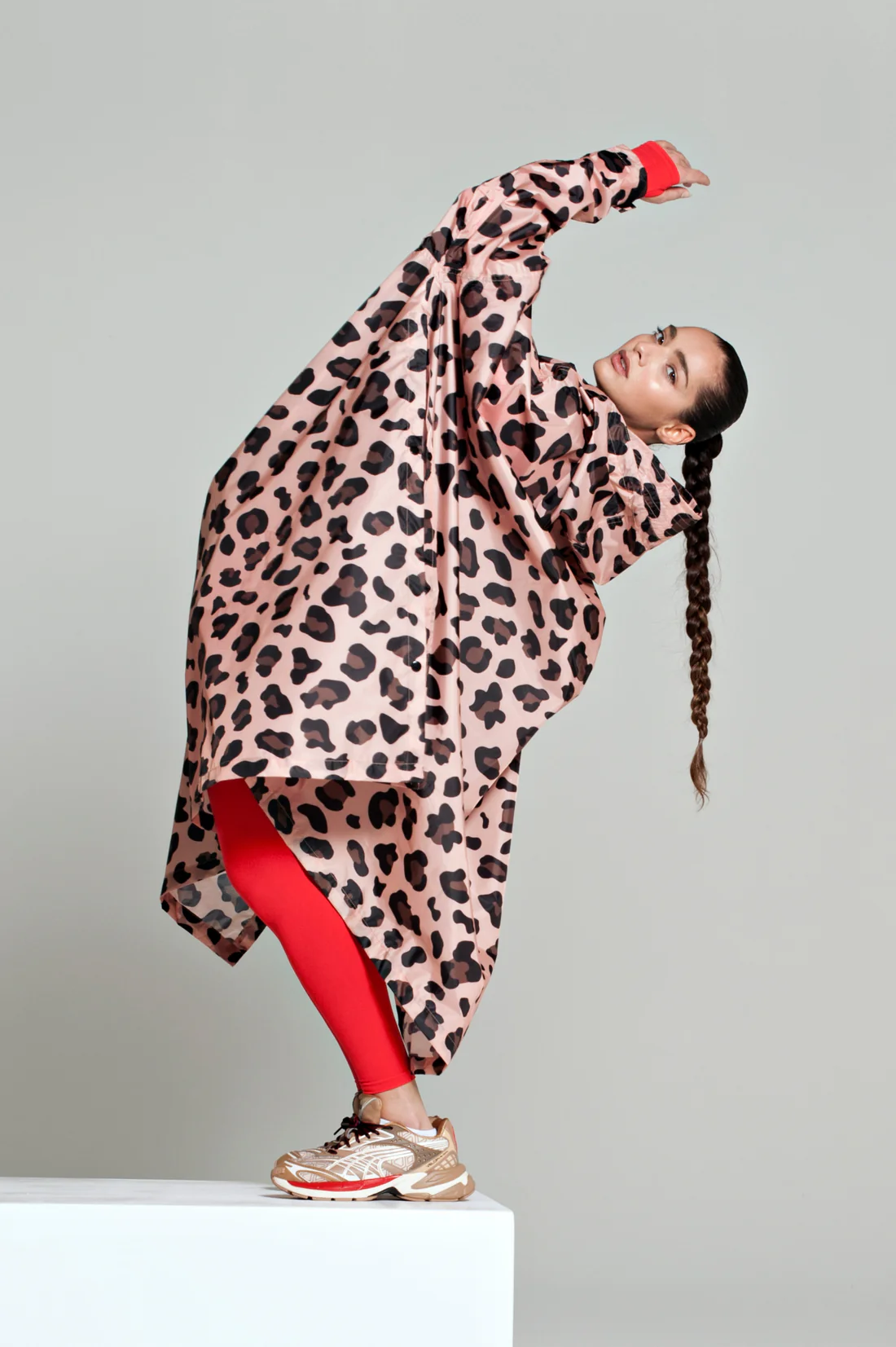 Rainkiss Poncho Pink Panther  07