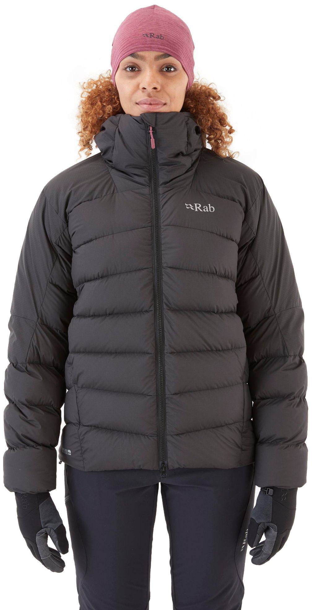 Rab Women's Infinity Alpine Down Jacket - Naisten untuvatakki Anthracite 06