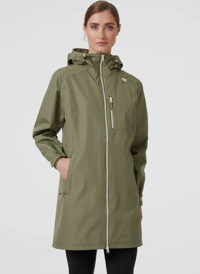 Helly Hansen Women's Long Belfast Jacket XL Vaaleanvihreä (Second Hand) XL Vaaleanvihreä (Second Hand) Vaaleanvihreä 03