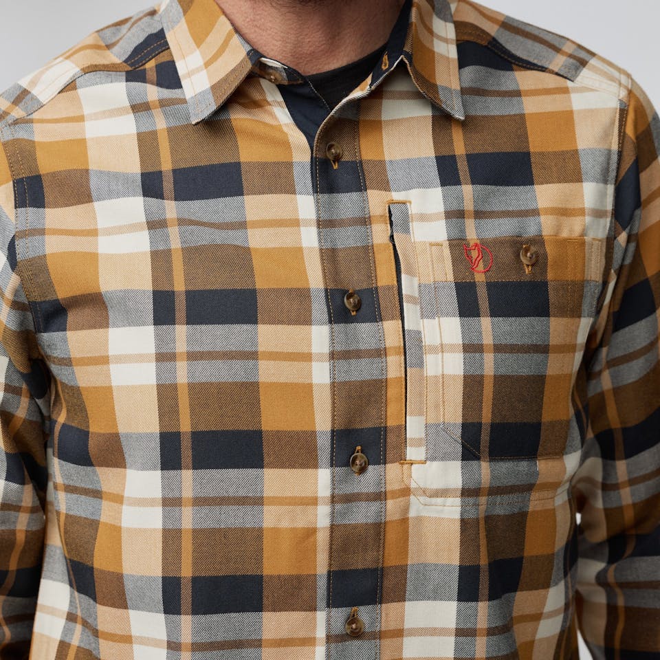 Fjällräven Men's Fjällglim Shirt Musta / Harmaa 08
