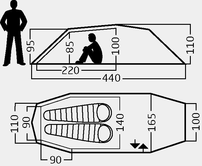 Nordisk Oppland 2 LW 2.0 Forest 02