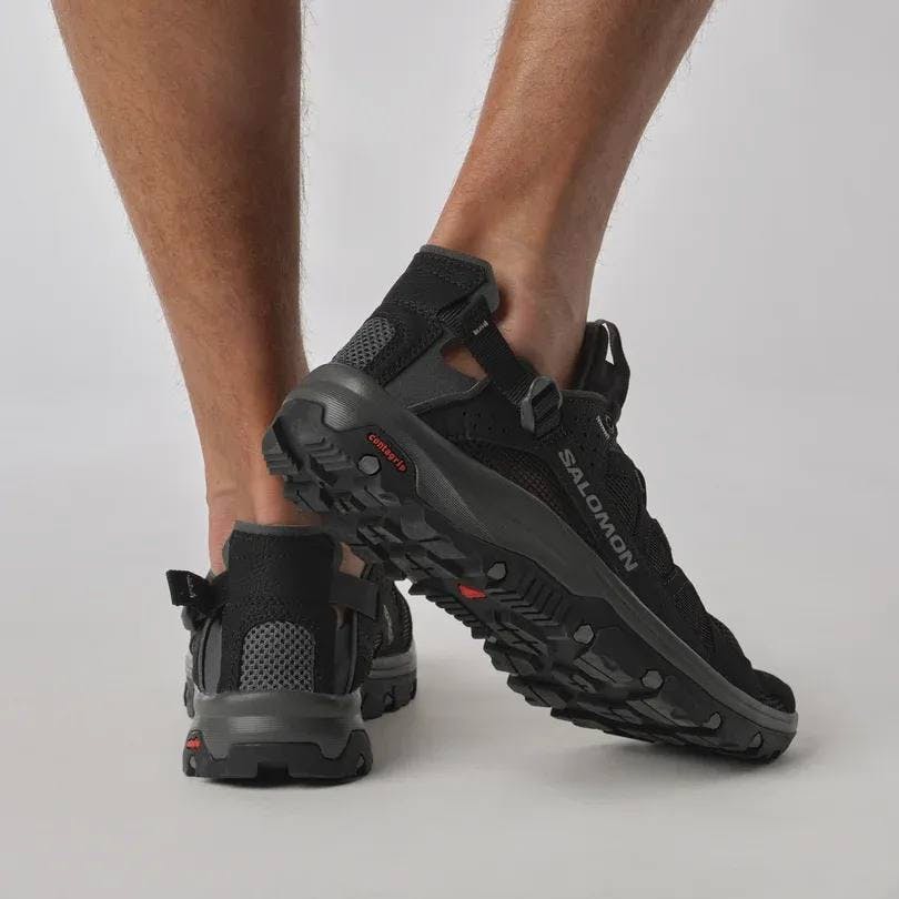 Salomon Men's Techamphibian 5 Musta / Harmaa 08