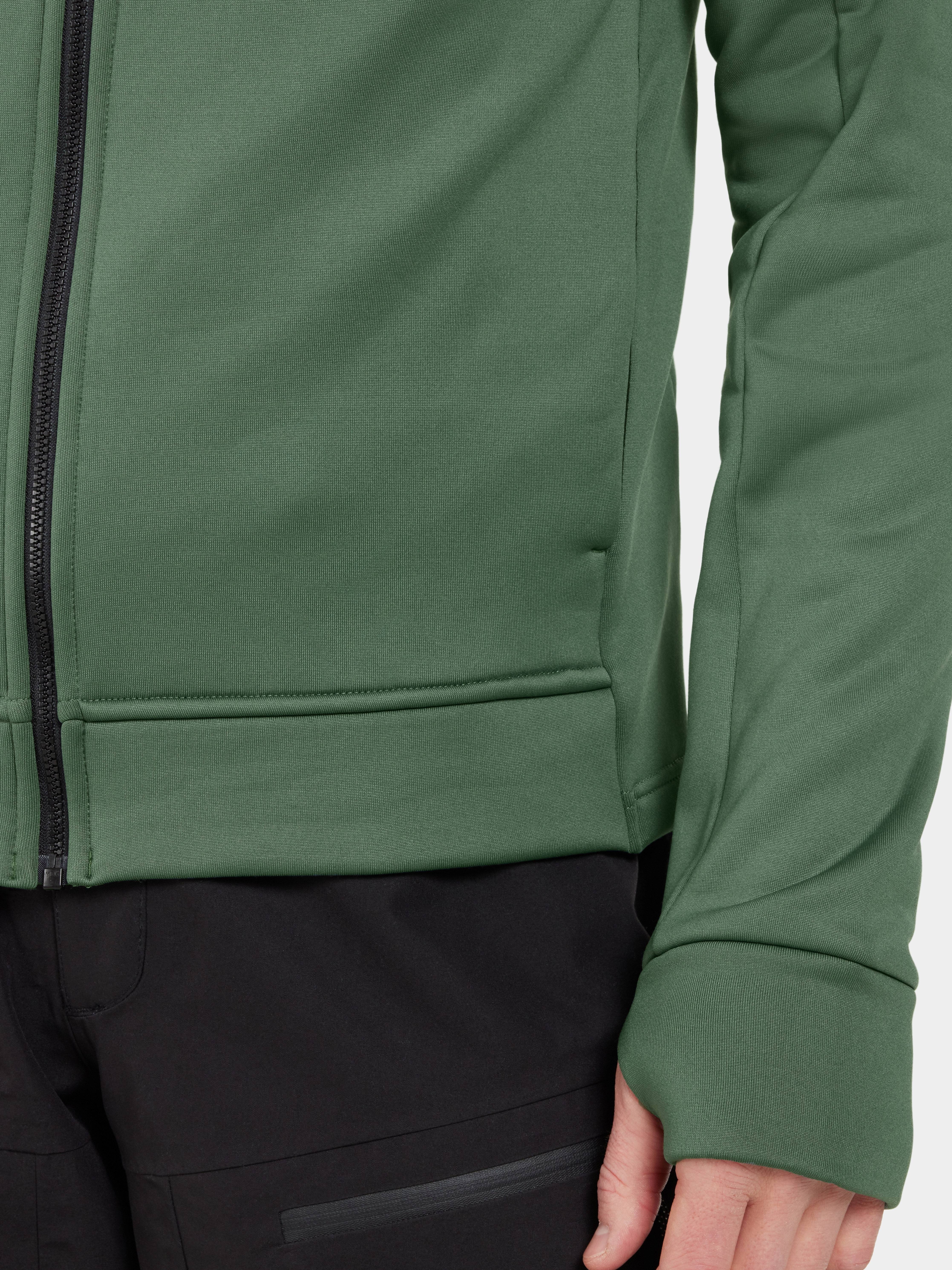 Didriksons Men's Acke 4 Full Zip Dark Moss 09