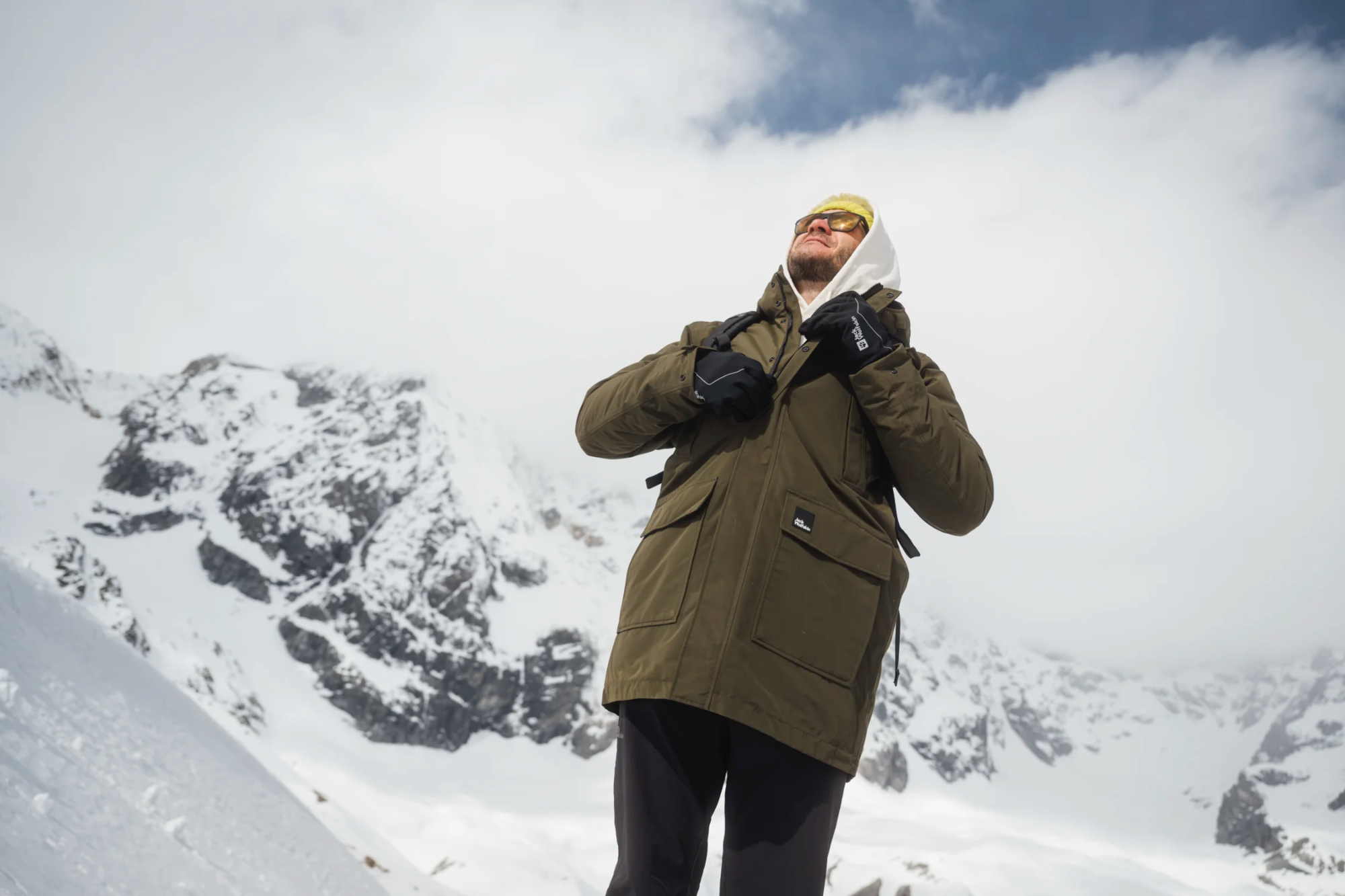 Jack Wolfskin Men's Canyon Shield Parka - Miesten talvitakki Obsidian 13