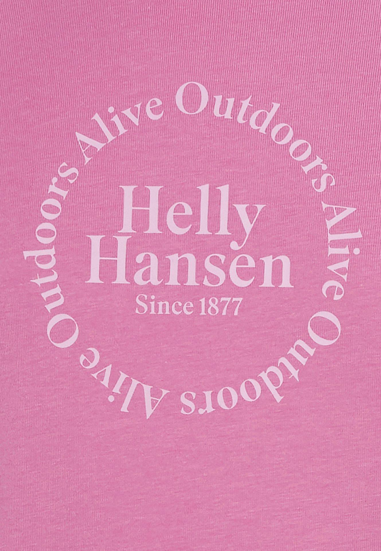 Helly Hansen Jr Graph Tee Pinkki 02