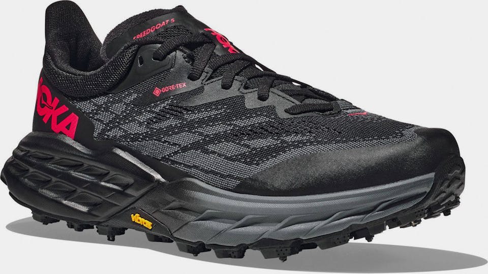 Hoka Women's Speedgoat 5 Spike GTX Black 01