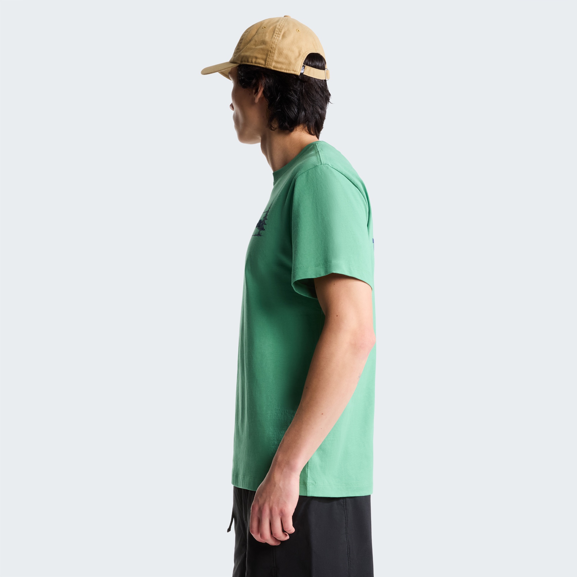 The North Face Men's Camping Relax Graphic Tee Algae 04
