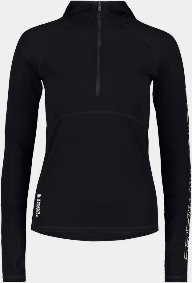 Mons Royale Bella Tech Women's Hood Musta 01