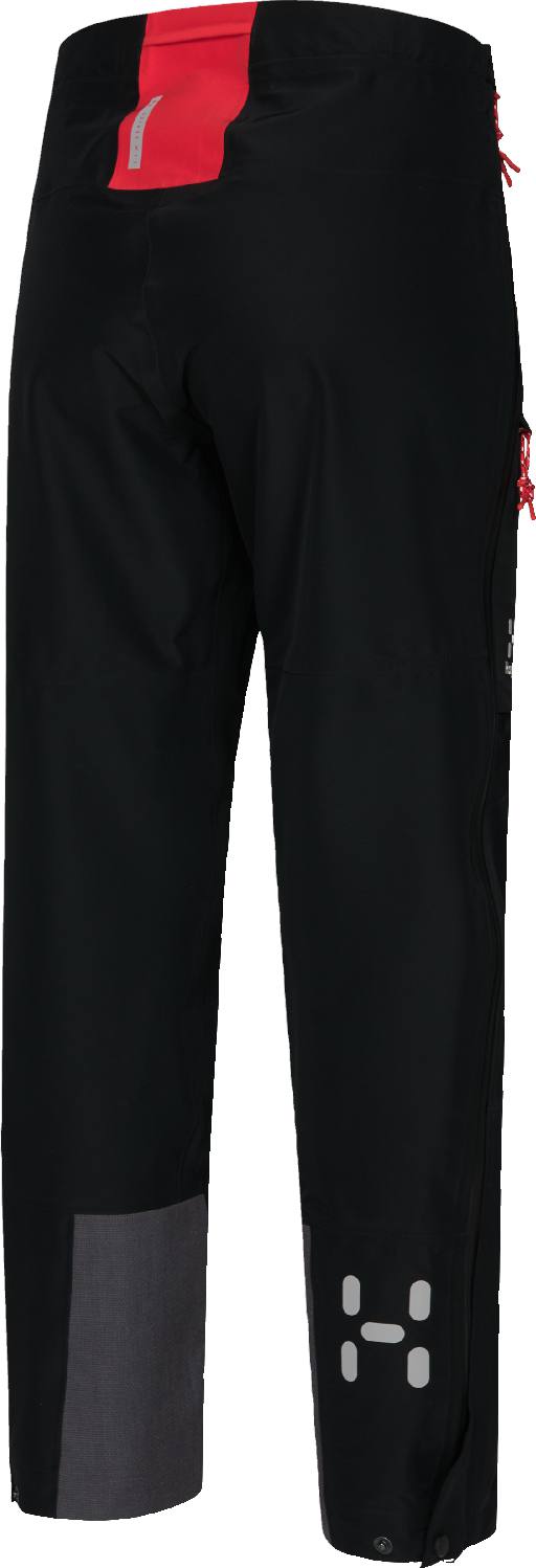Haglöfs Women's L.I.M ZT GTX Pro Pant Musta / Punainen 02