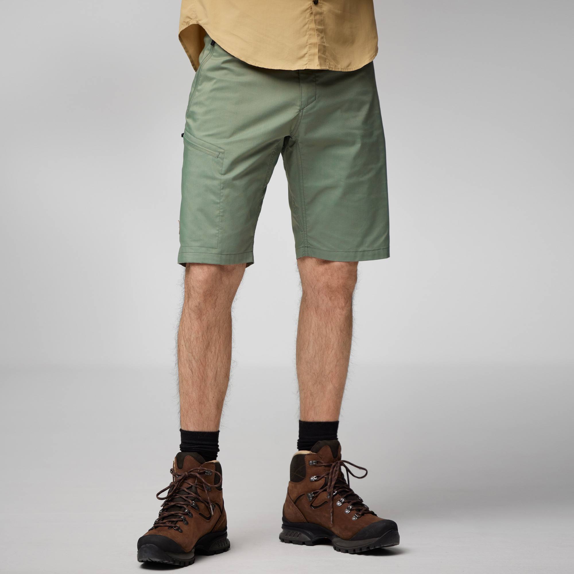 Fjällräven Men's Abisko Hike Shorts Laurel Green 03