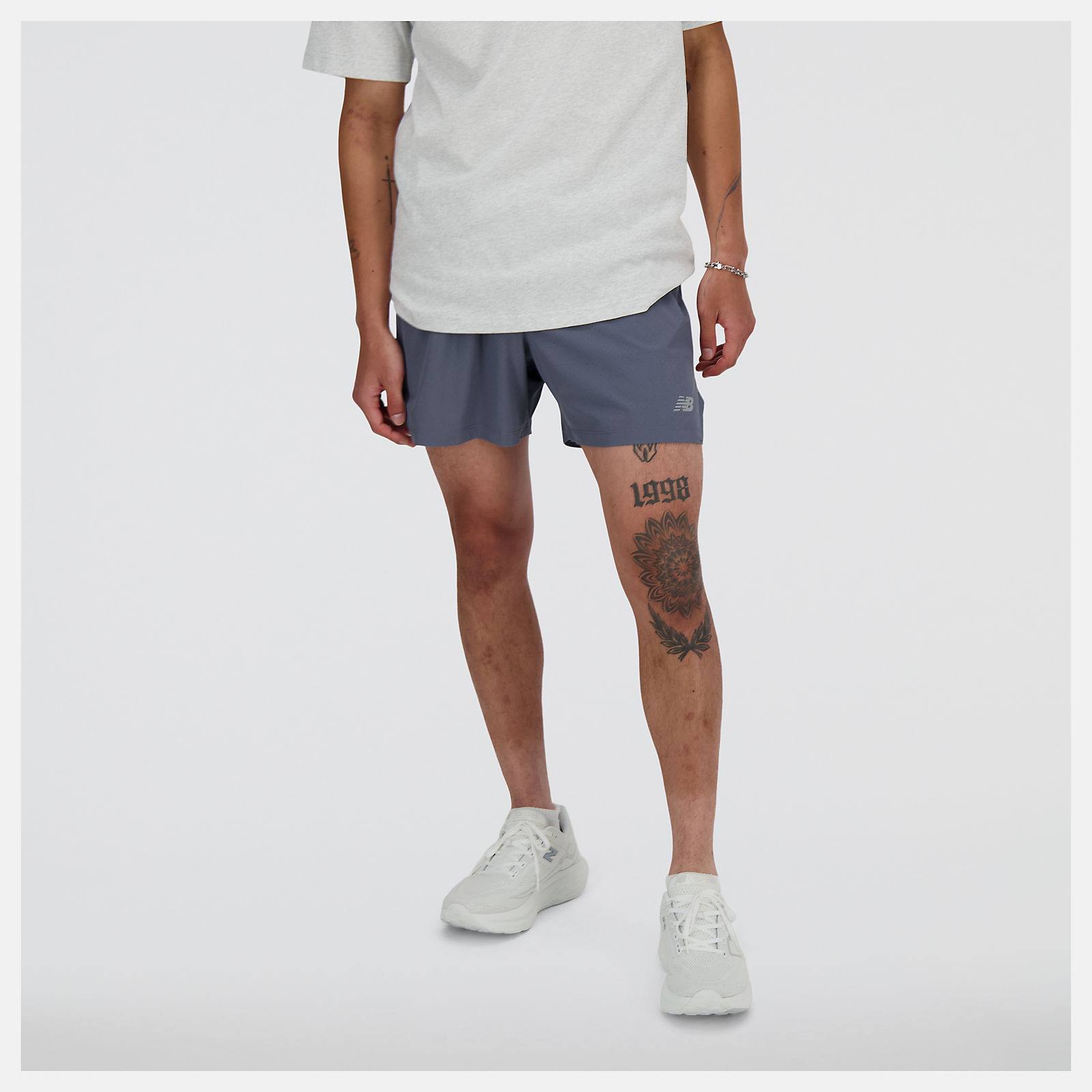 New Balance Men's RC Seamless Short 5" Grafiitti 05