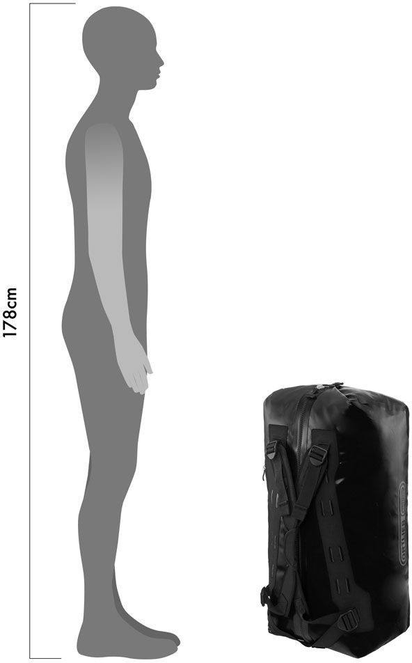 Ortlieb Duffle 85 Musta 09