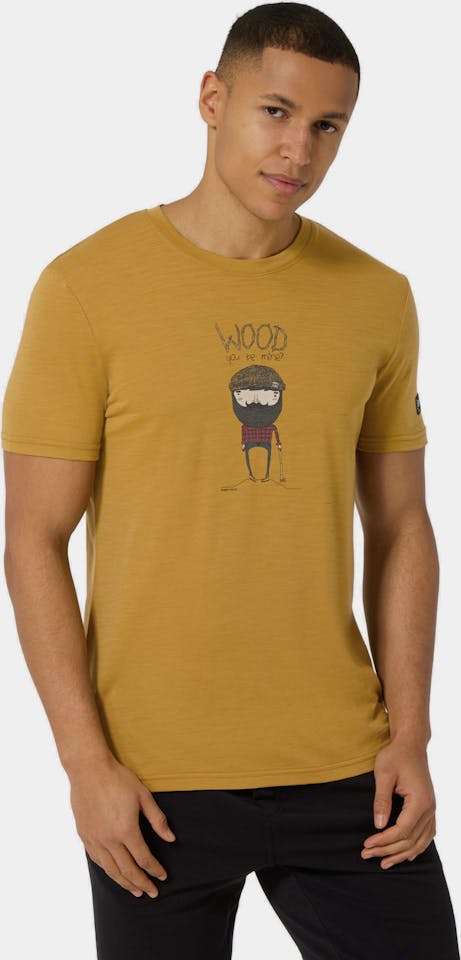 Supernatural Men's Wood Crafti Tee Tobacco 01