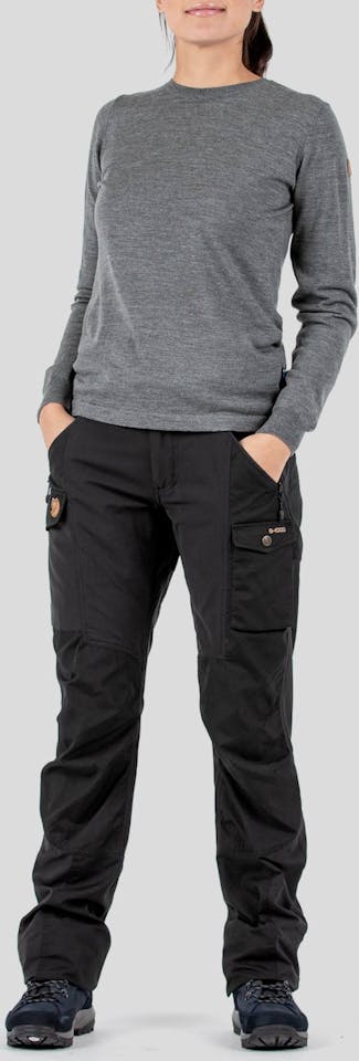 Fjällräven Nikka Trousers Curved Black 05