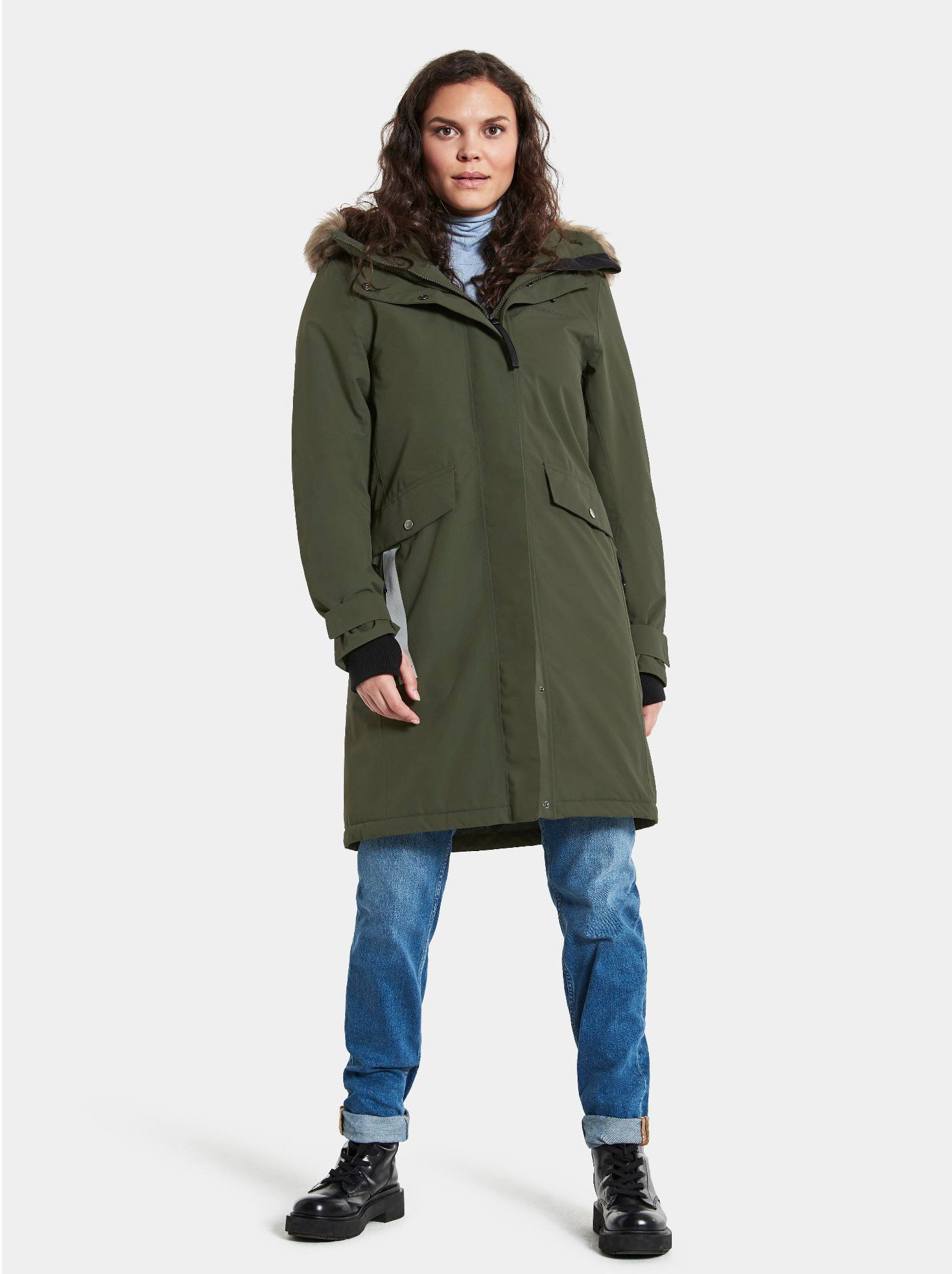 Didriksons Women's Erika Parka 3 ja Women's Renegade Evo Ice Musta 12