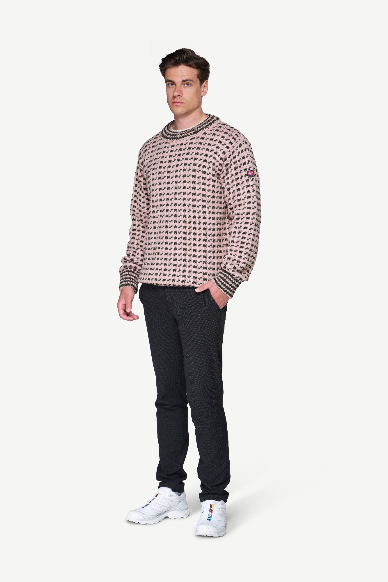 Devold Original Islender Chalk pink / Anthracite 05