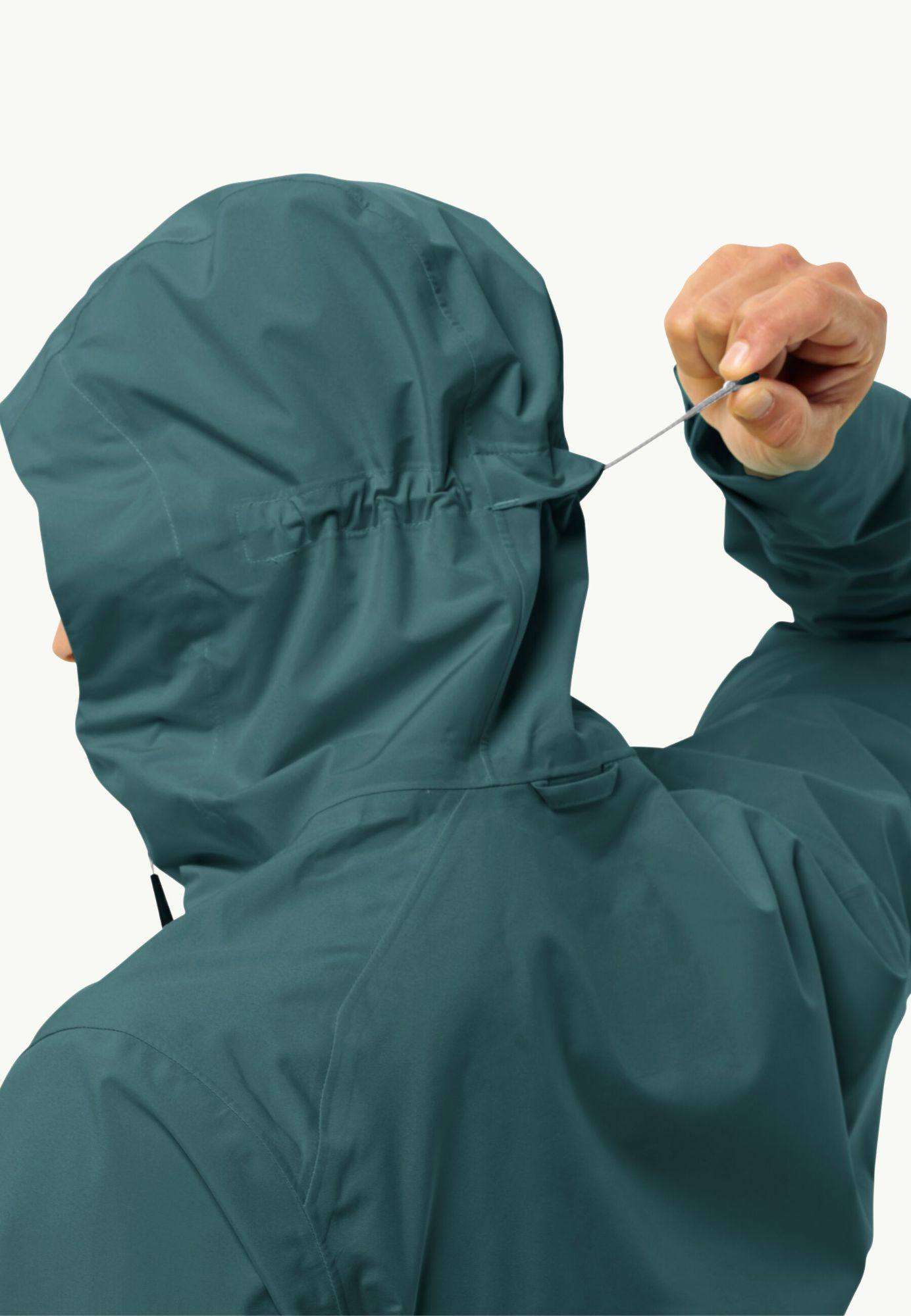 Jack Wolfskin Men's Highest Peak 3L Jacket Emerald 04