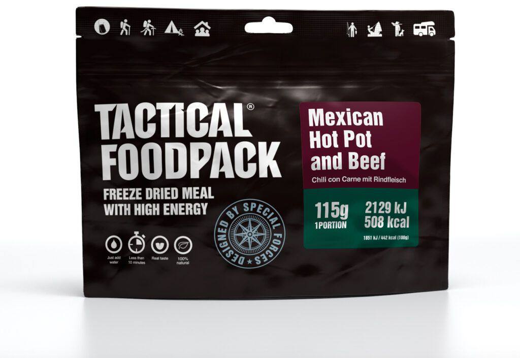 Tactical Foodpack Mexican Hot Pot And Beef