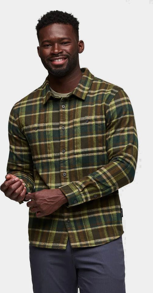Cotopaxi Mero Organic Flannel Shirt Green 01