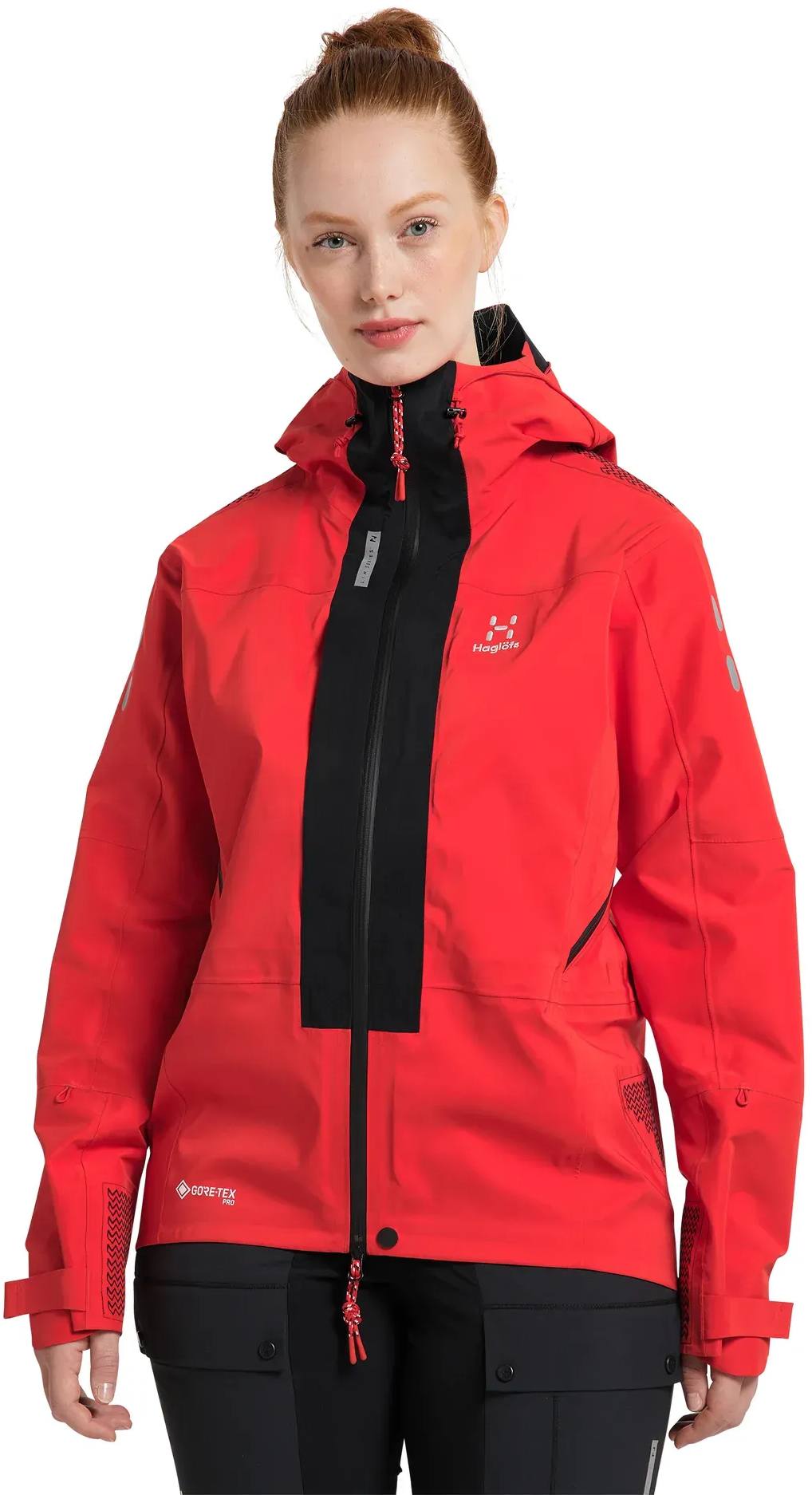 Haglöfs Women's L.I.M ZT MTN GTX Pro Jacket Punainen / Musta 03