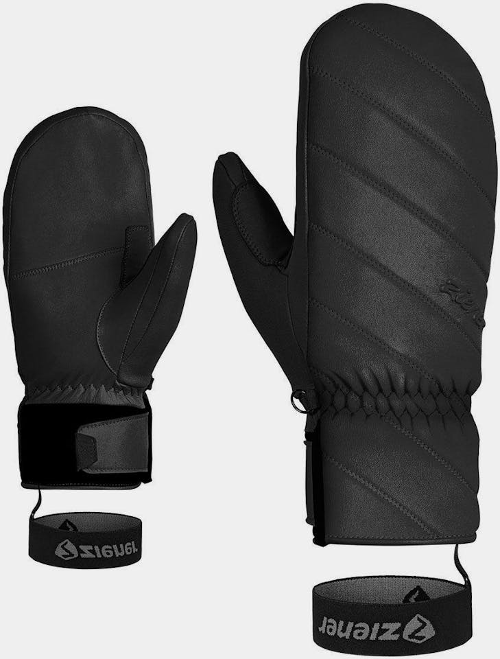 Ziener Women's Kumani Aquashield Mitts Black 01