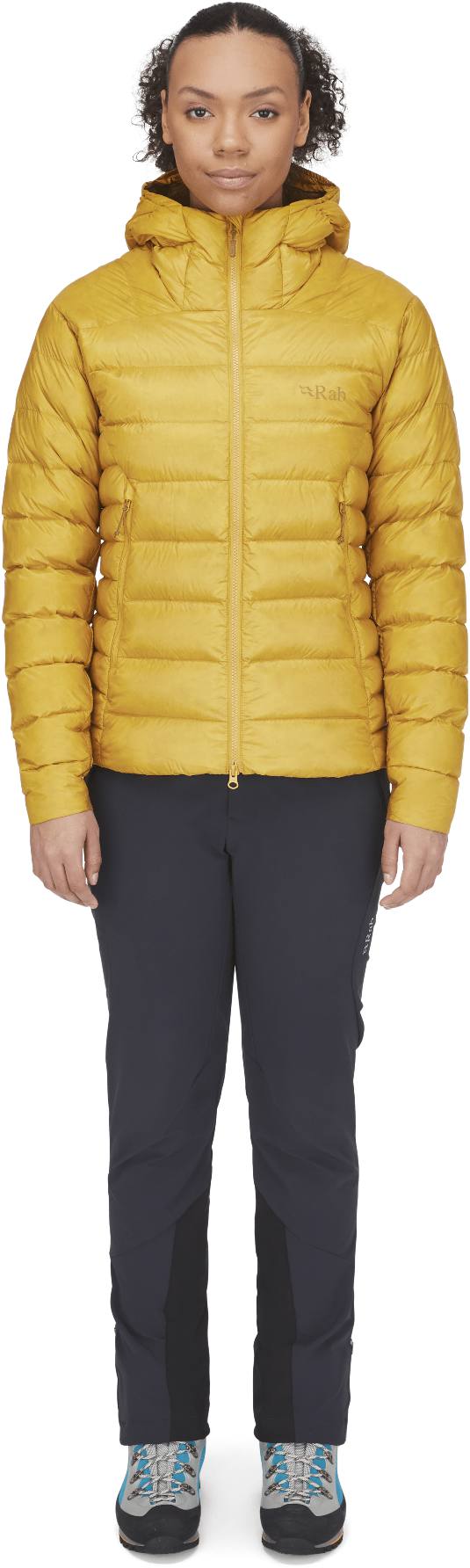 Rab Women's Electron Pro Jacket - Naisten untuvatakki Sahara 03