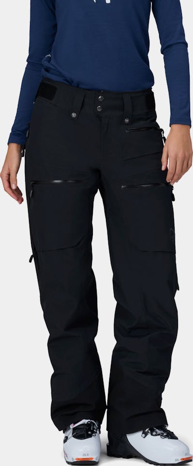Norrøna Women's Lofoten GTX Insulated Pants Caviar 03