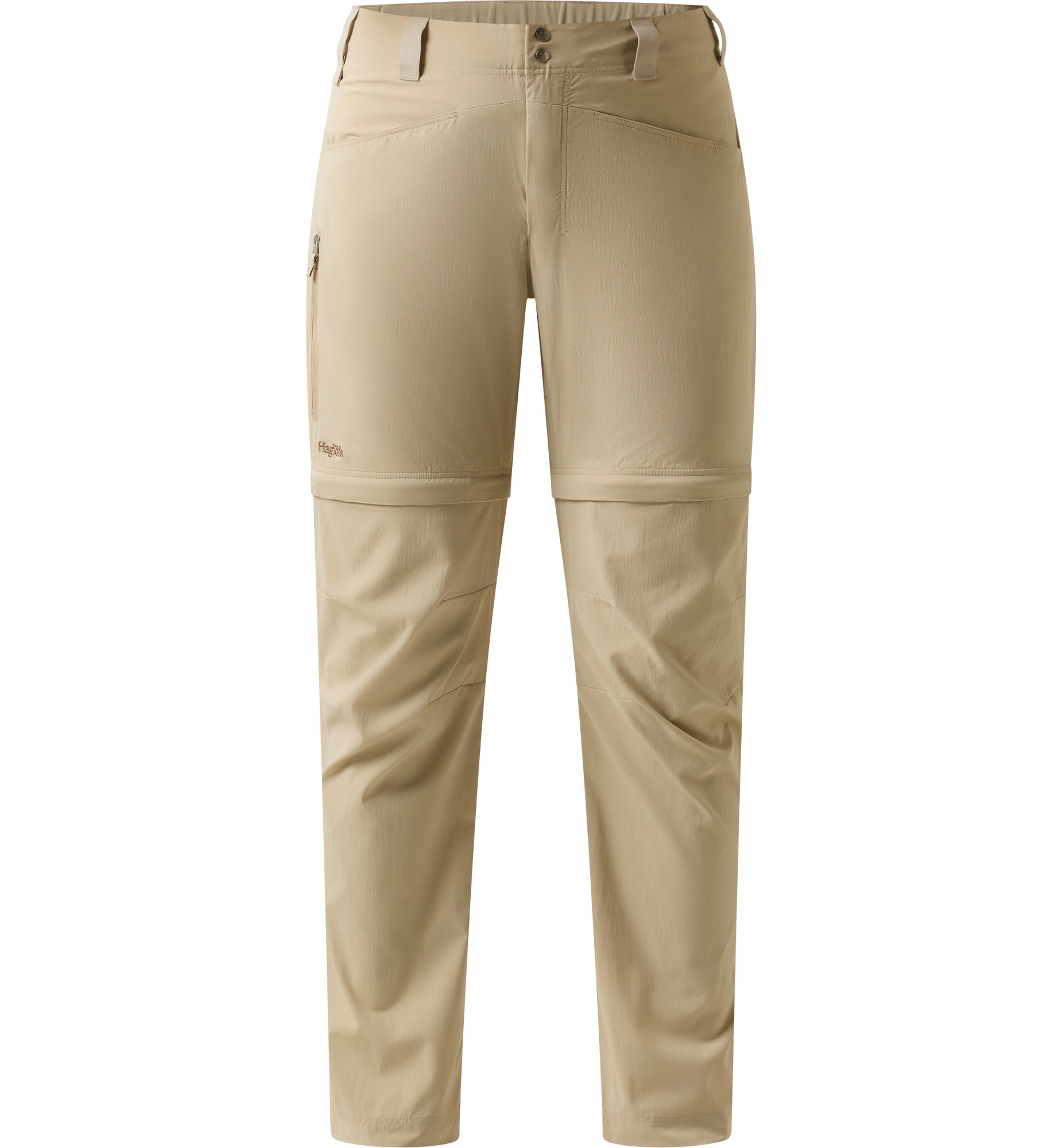 Haglöfs Women's Lite Standard Zipoff II Pant Chalk 05