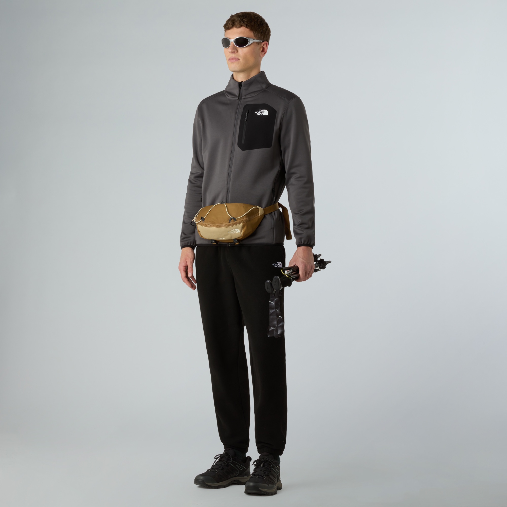 The North Face Men's Glacier Fleece Pant Musta 02