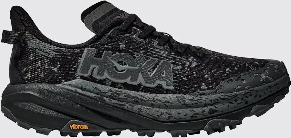 Hoka Men's Speedgoat 6 GTX Wide Musta / Harmaa 02