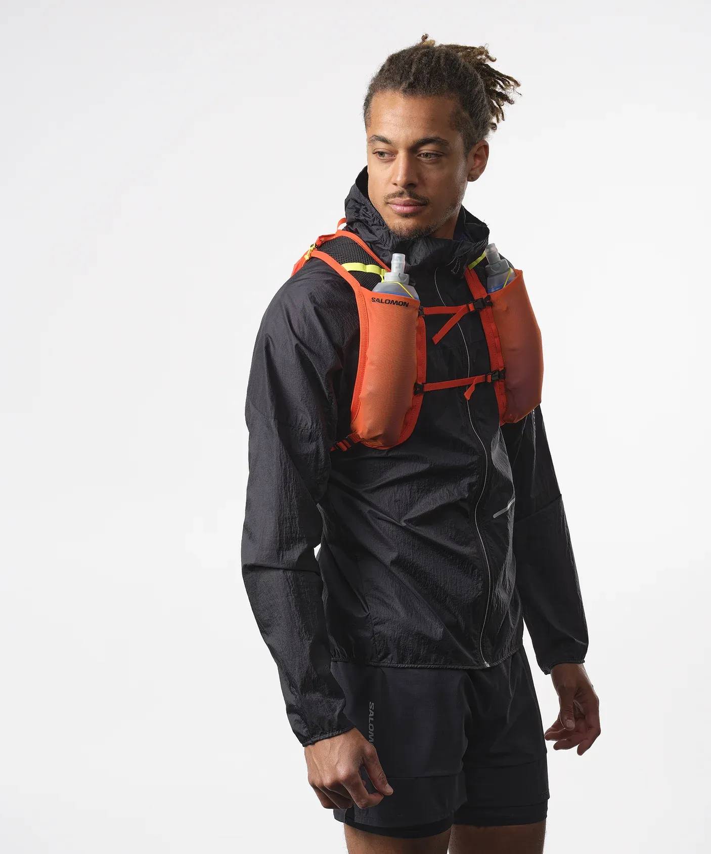 Salomon Cross 4 & Suunto Run All Black Musta 34