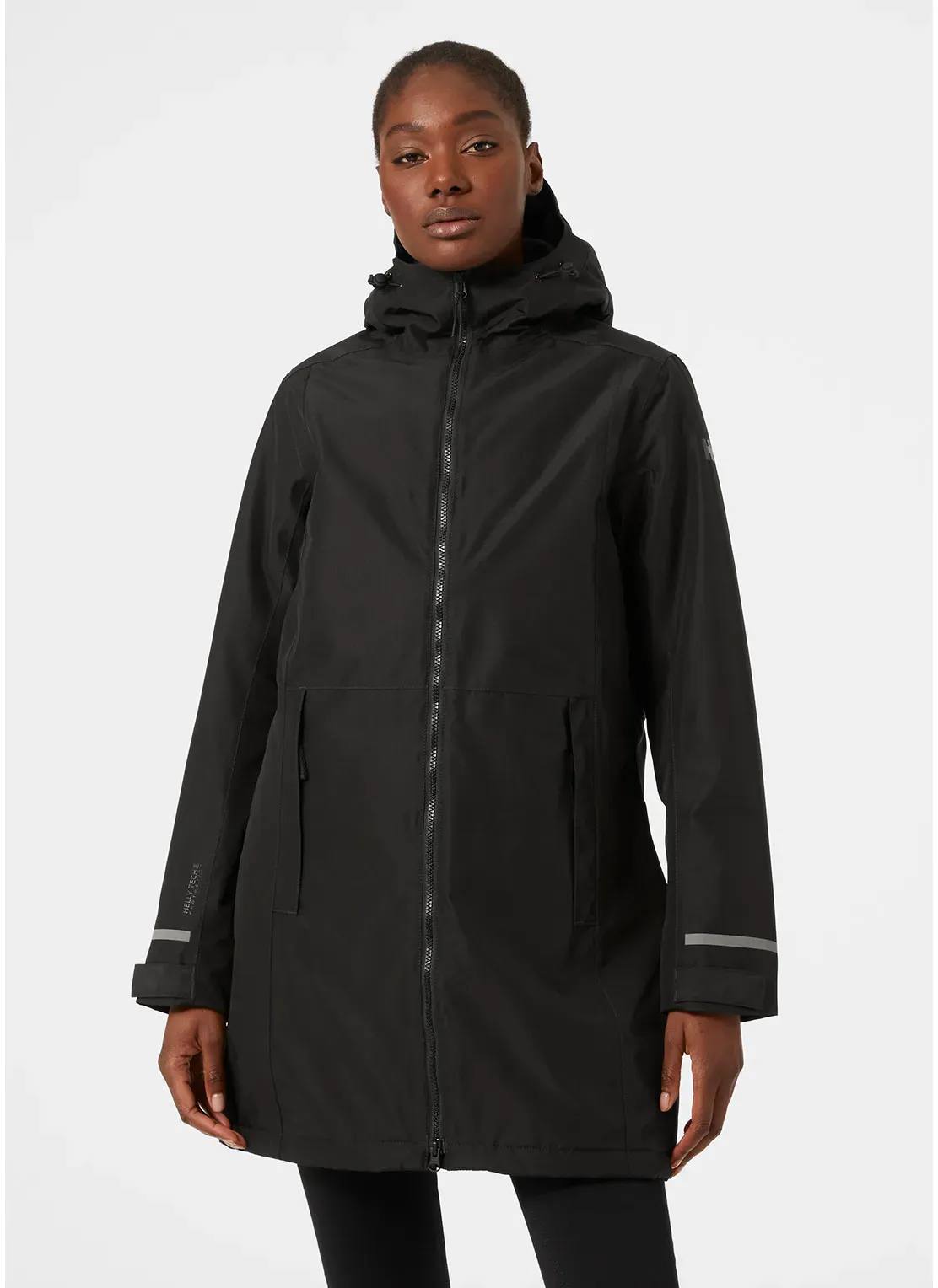 Helly Hansen Women's Lisburn Insulated Raincoat Black 02