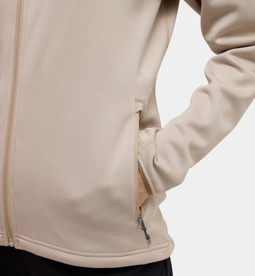 Haglöfs Women's Magma Mid Hood Chalk 06