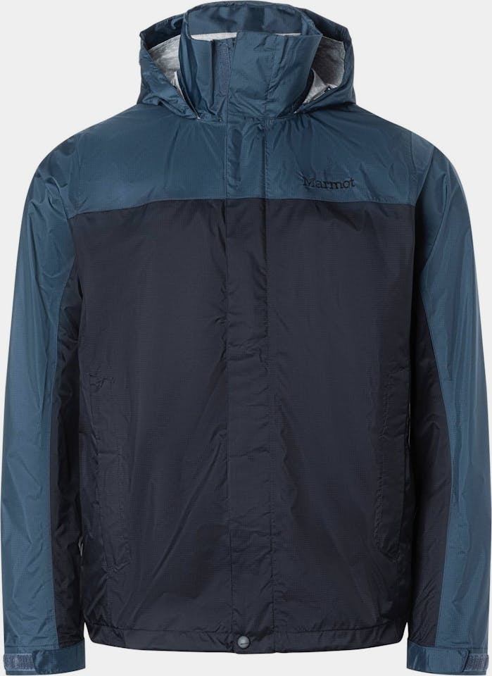 Marmot Men's Precip Eco Jacket Black/Thunderhead 01