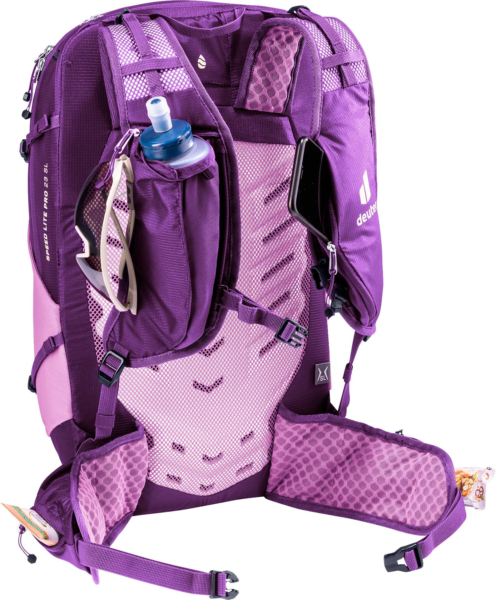 Salomon Women's Xa Pro 3d V9 GTX Speed Lite Pro 23 SL Musta / Punainen 09