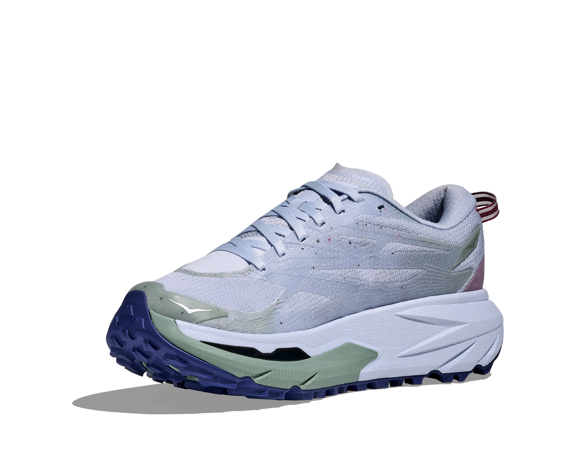 Hoka Women's Mafate 5 Ambient Blue / Rosemary 02