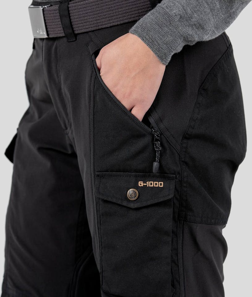 Fjällräven Nikka Trousers Curved Black 06