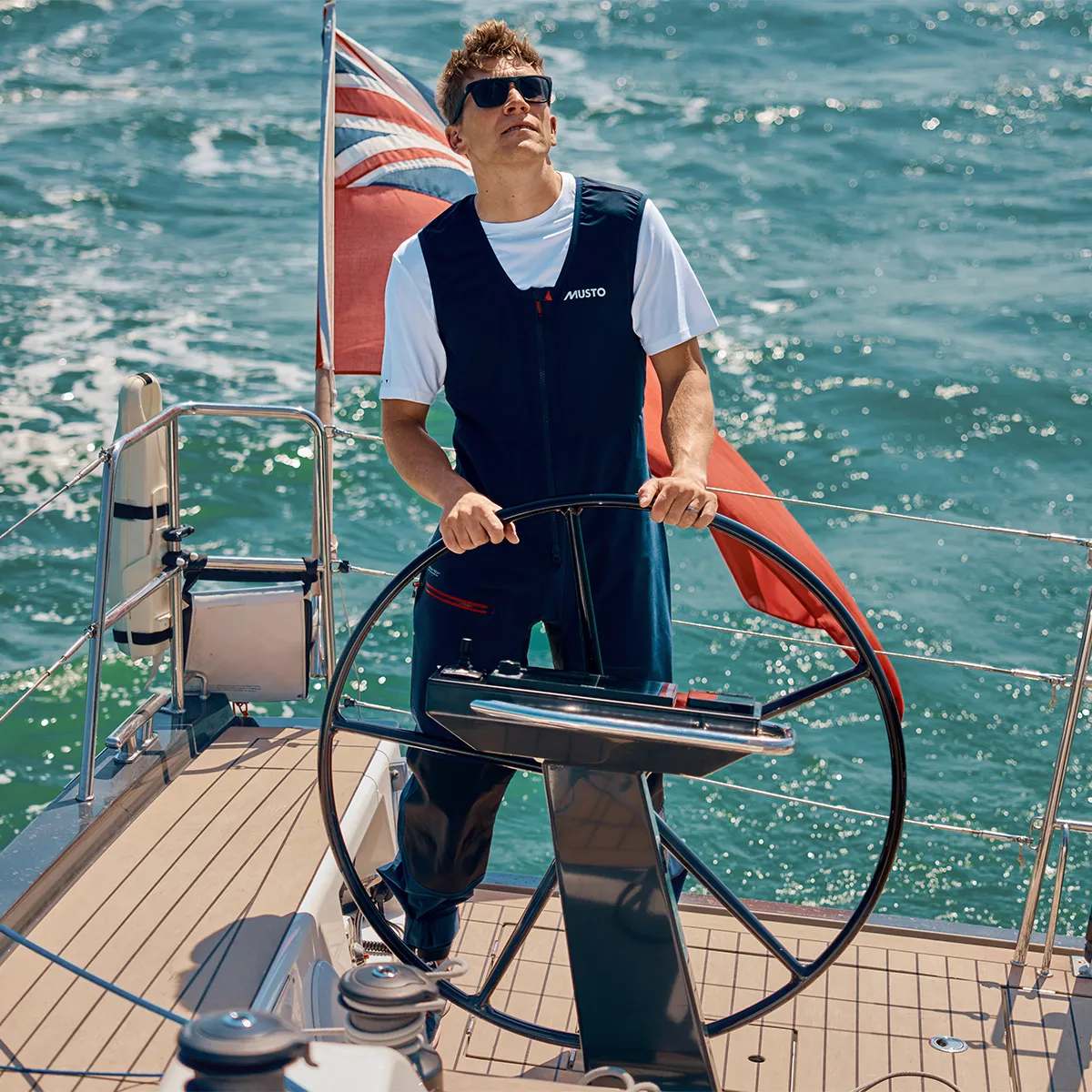 Musto Men's BR3 Sport Salopette Navy 14