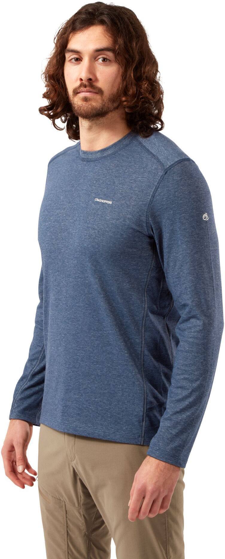 Craghoppers Kevyt paita ja katkolahjehousut miehille Tummanharmaa 09