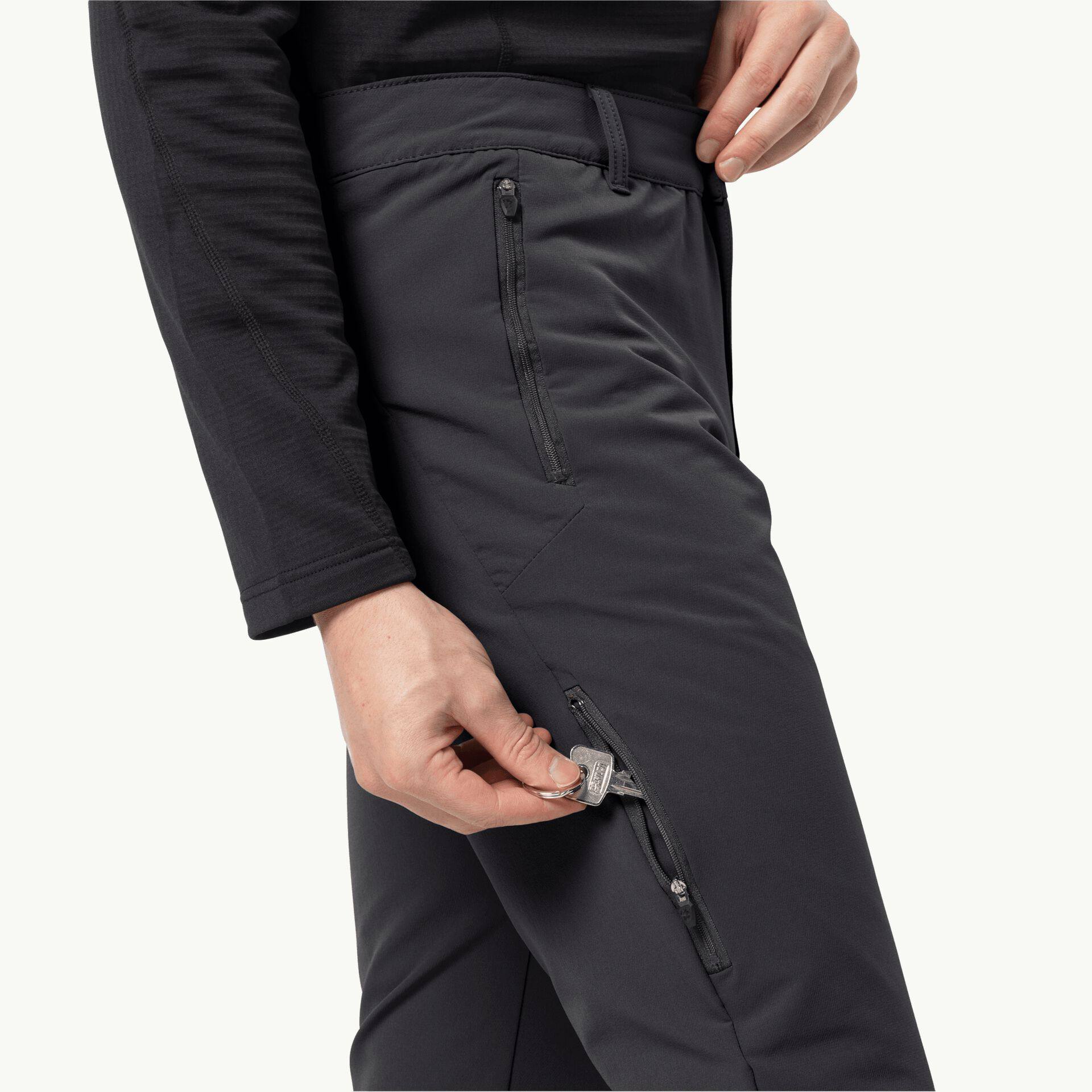 Jack Wolfskin Activate Thermic Pant M Black 04