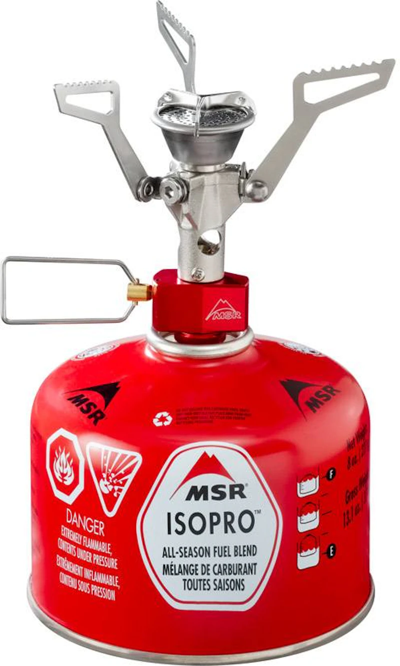 MSR PocketRocket 2 kompakt gasbrännare i litet fodral