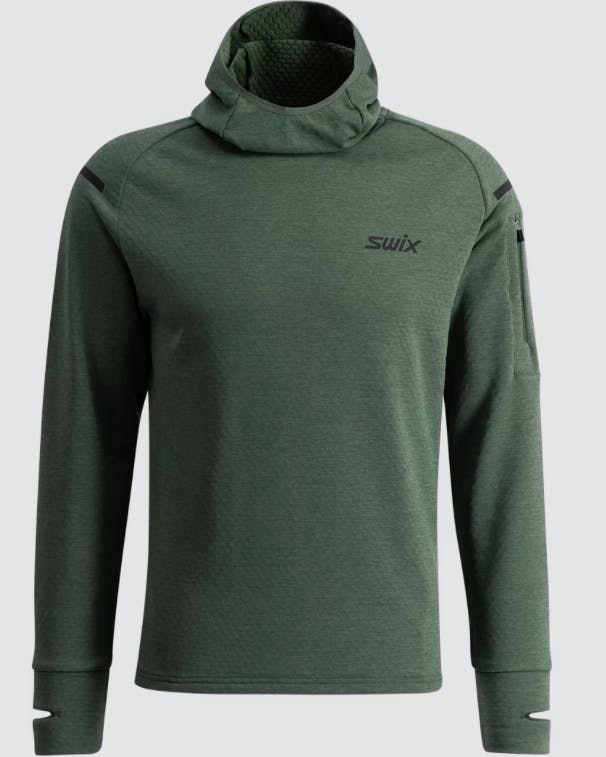 Swix Men's Pace Midlayer Hood Pine 01