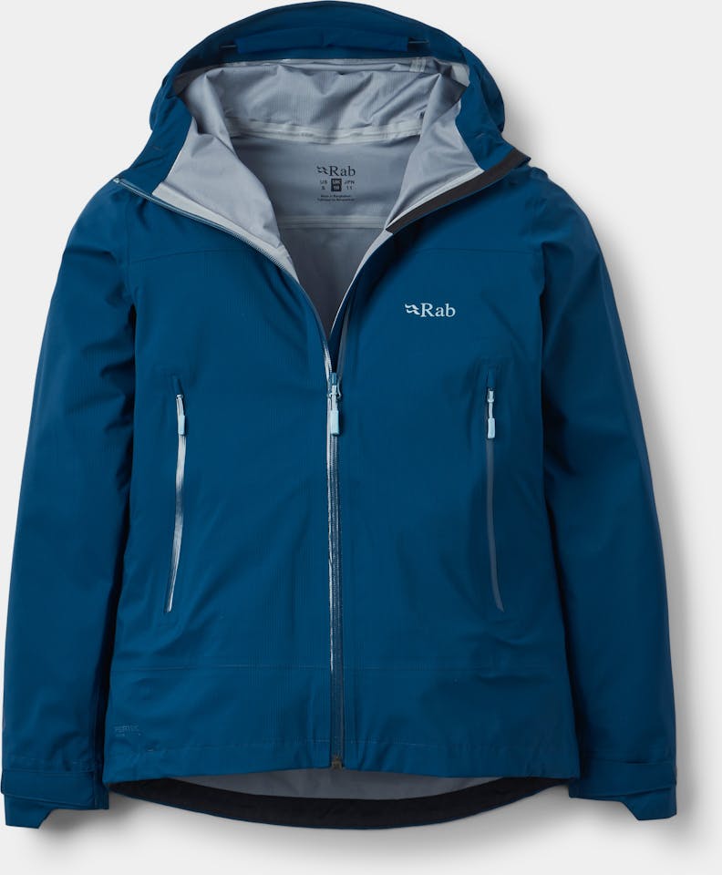 Rab Women's Firewall Light Jacket Tempest Blue 11