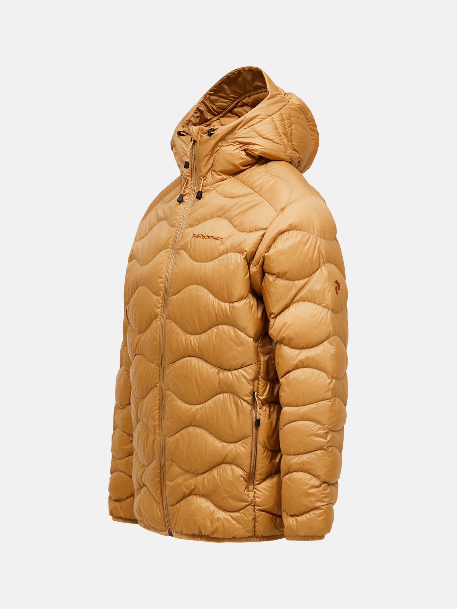 Peak Performance Men's Helium Down Hood Jacket - Miesten kevytuntuvatakki Sierra Sand 03