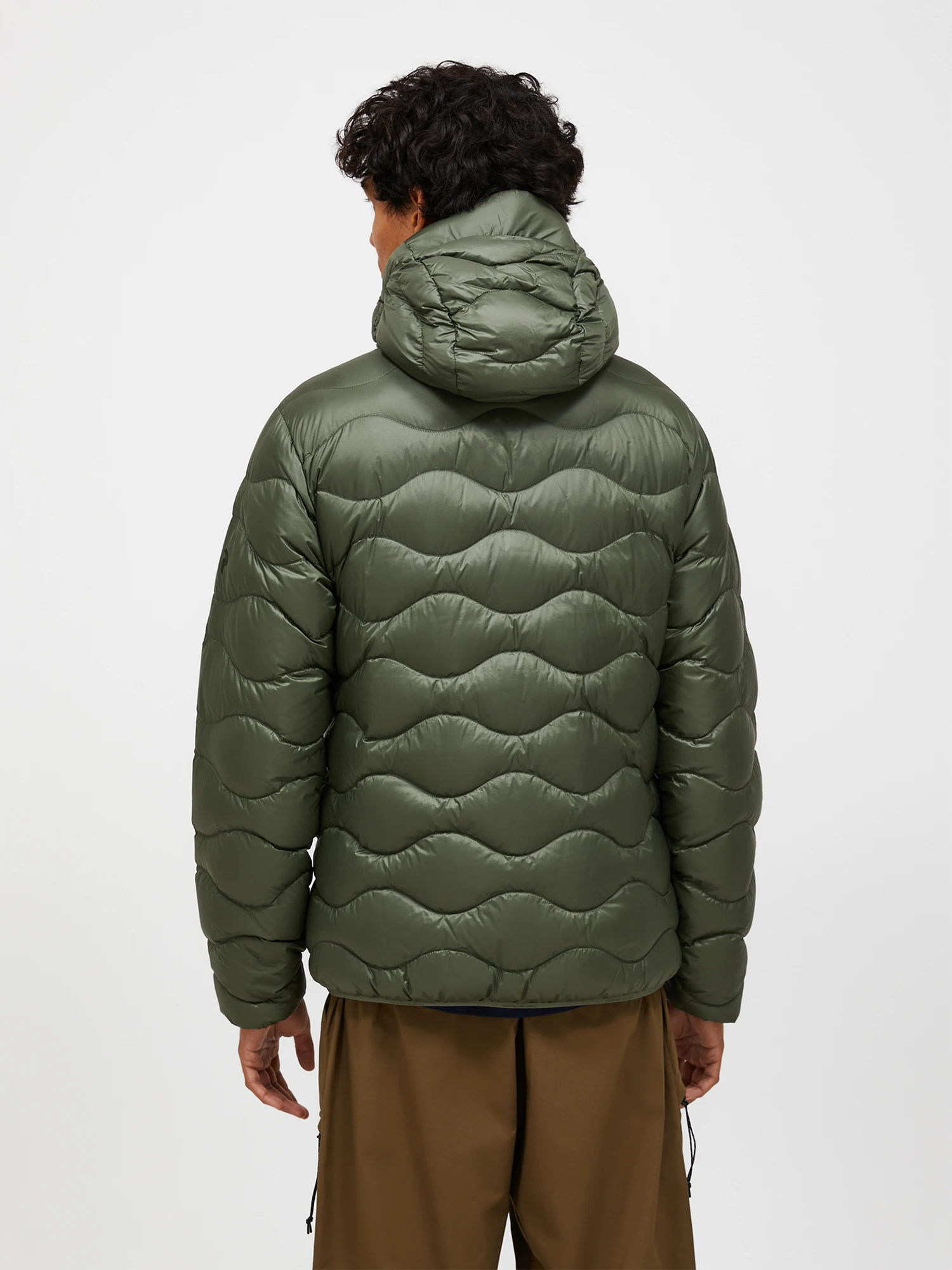 Peak Performance Men's Helium Down Hood Jacket Pine needle 06