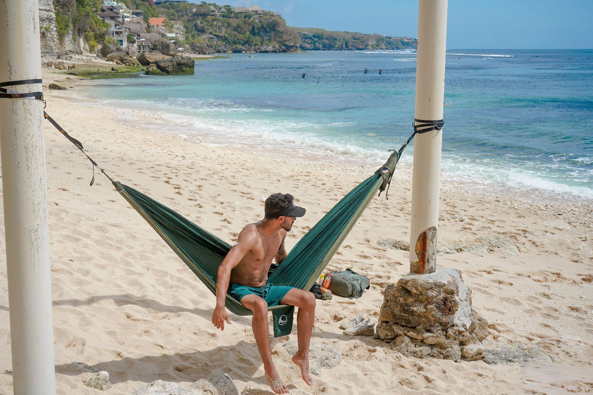 Ticket To The Moon Original Hammock + Moon-Strap Musta 18