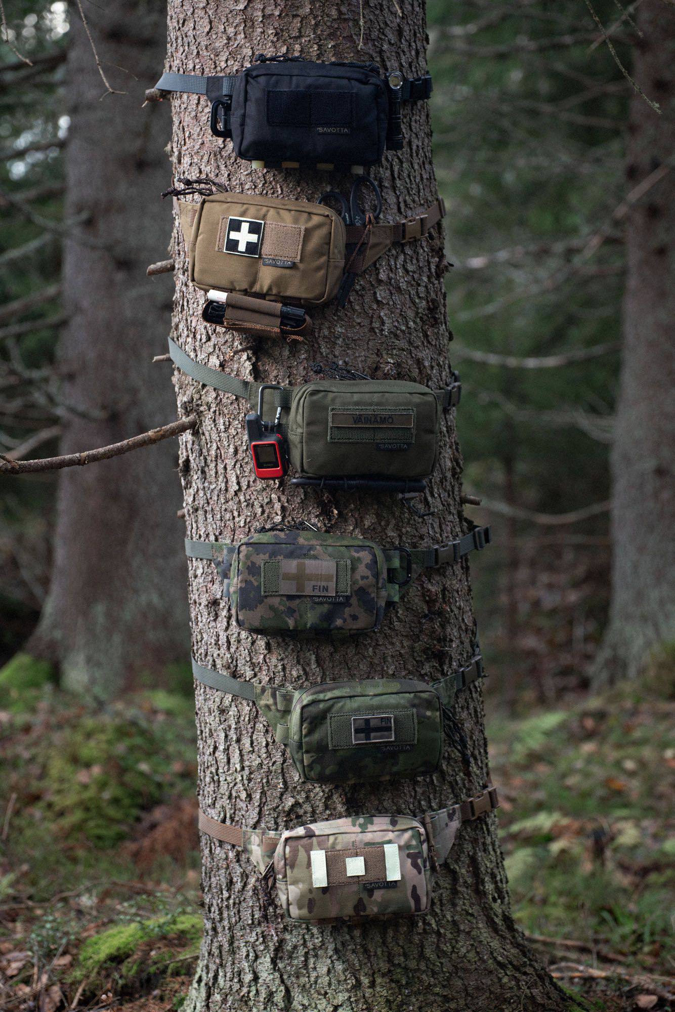 Savotta Kukkaro M05 Hip Pack Camo 02