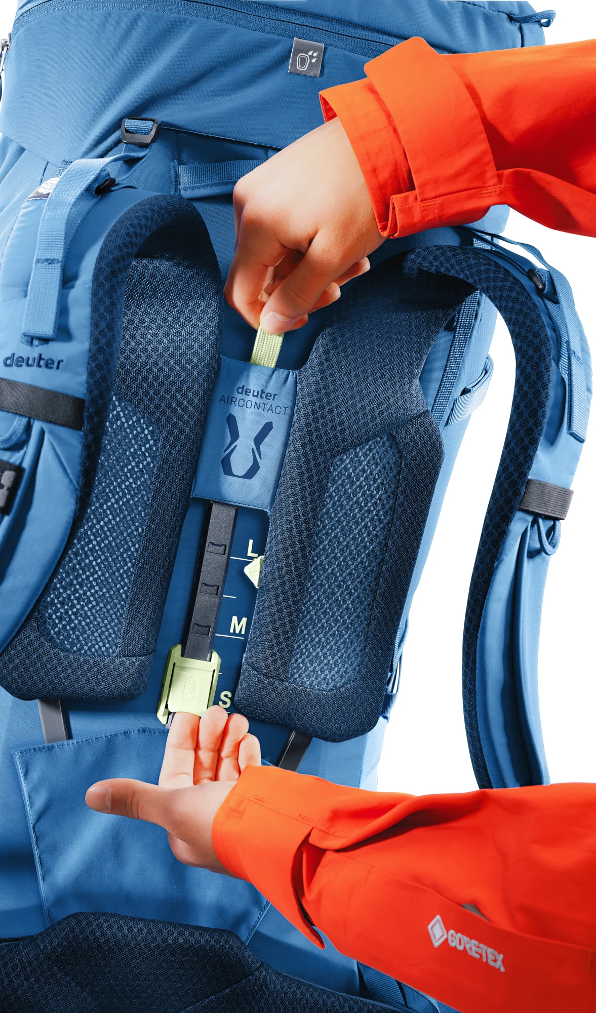 Deuter Aircontact Core 60+10 Baltic Nightblue 13