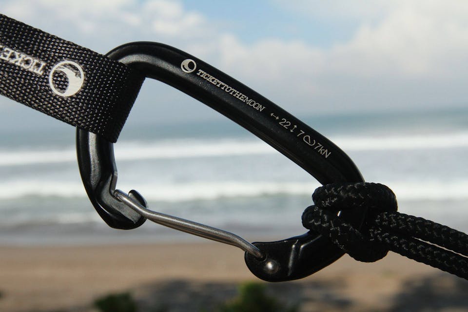 Ticket To The Moon Hammock Carabiner 22kN  01