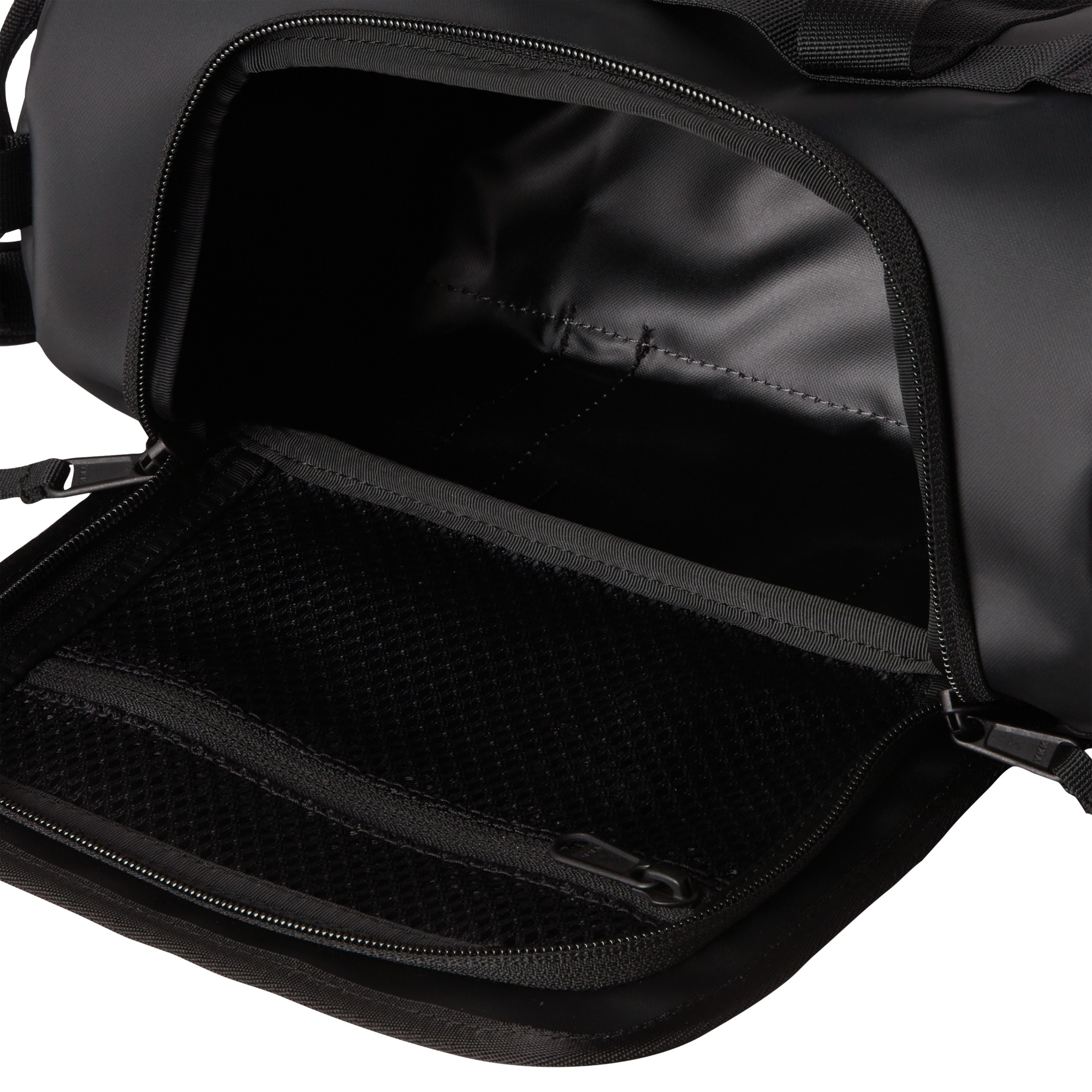 The North Face Base Camp Duffel Shoulder Bag Black / Grey 03